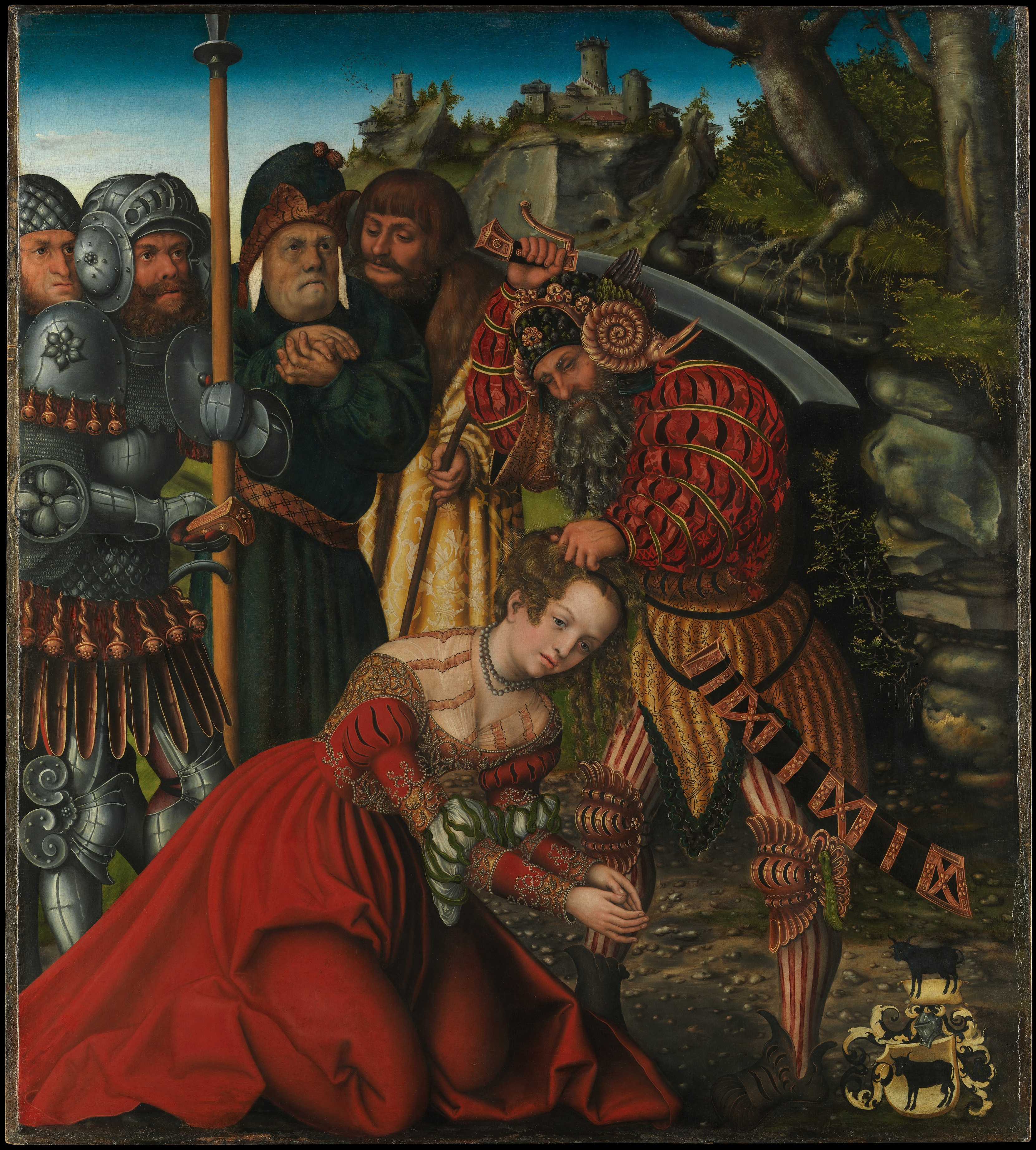 The Martyrdom of Saint Barbara
