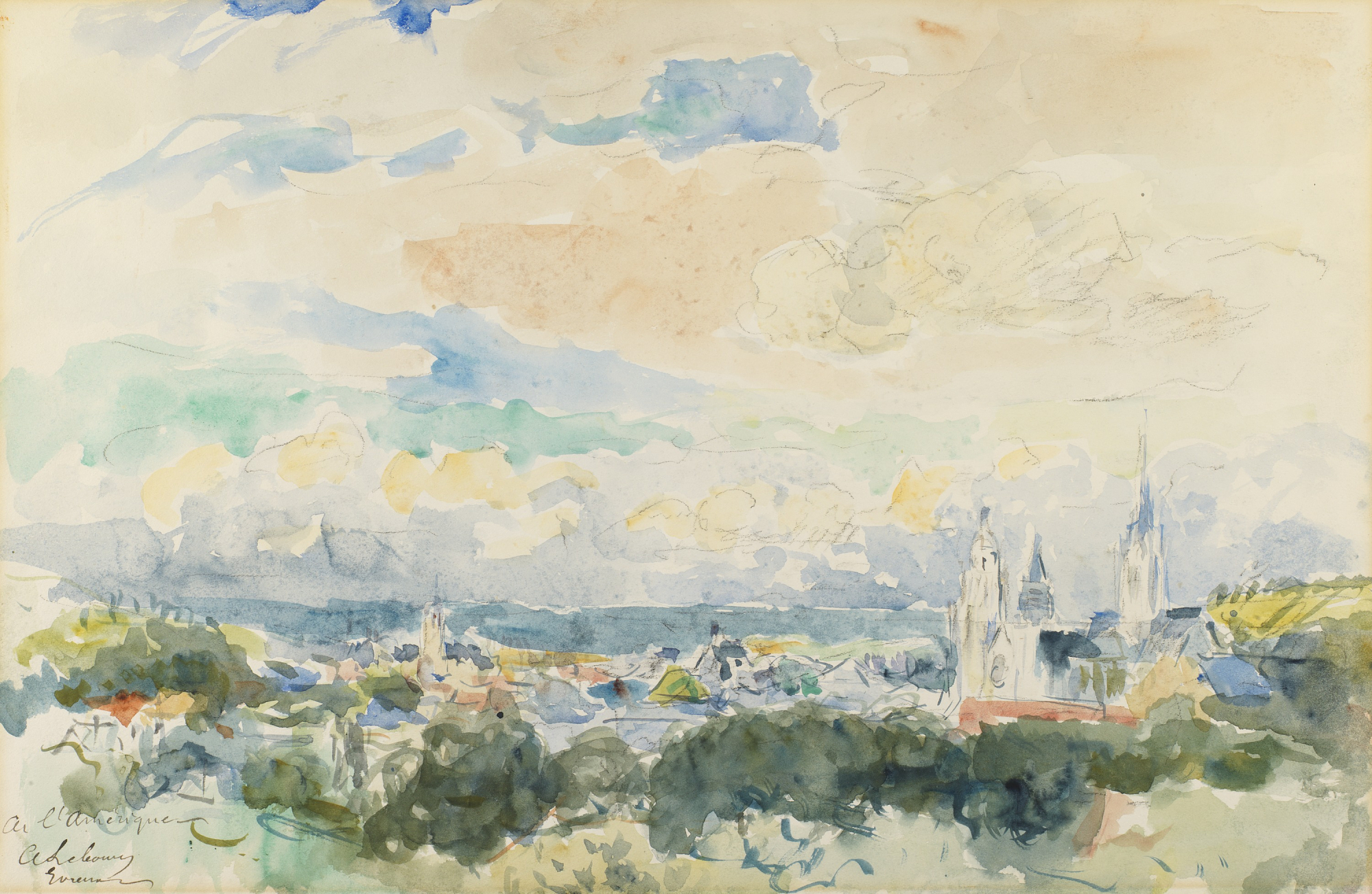 Sketch of a Village