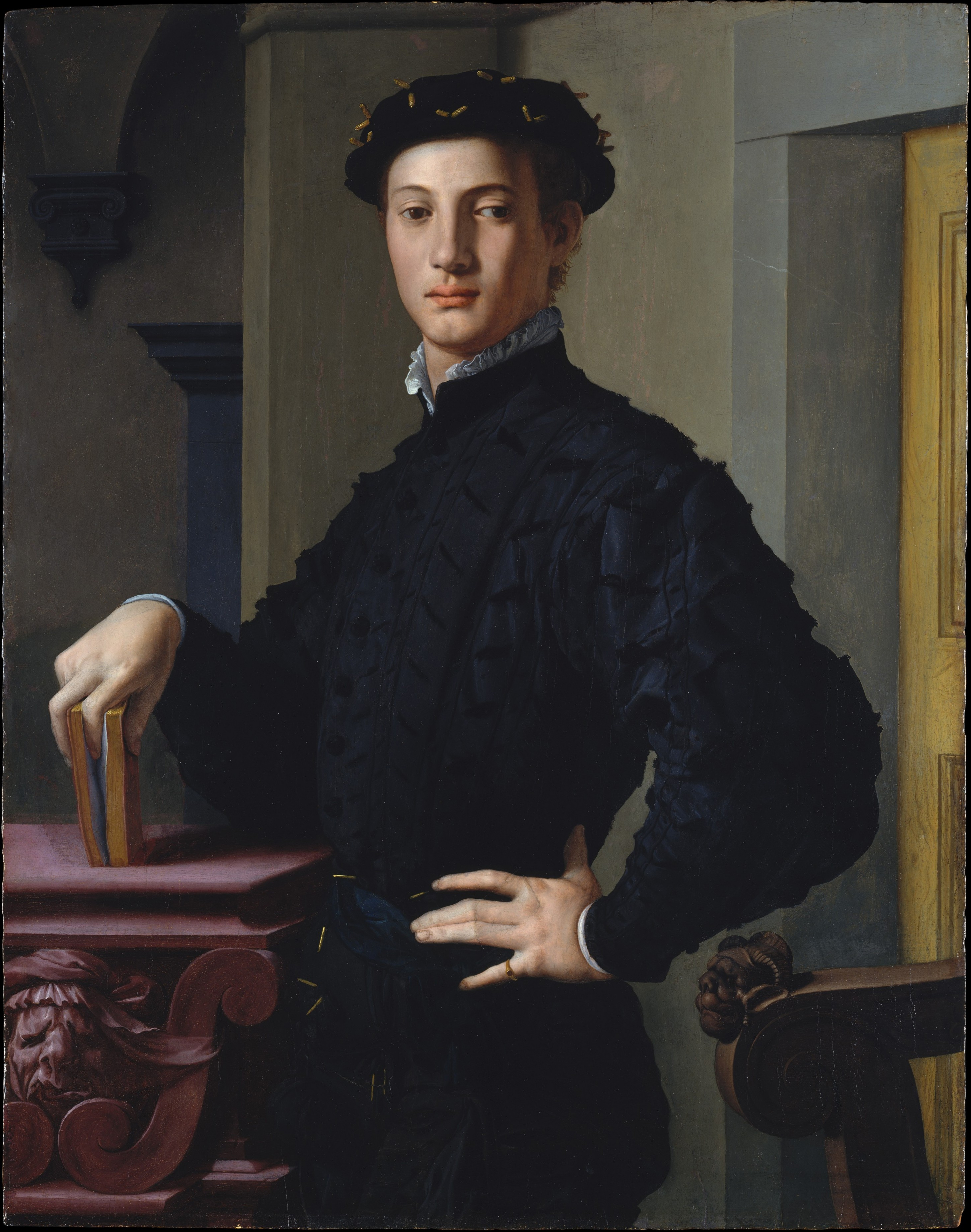Portrait of a Young Man with a Book