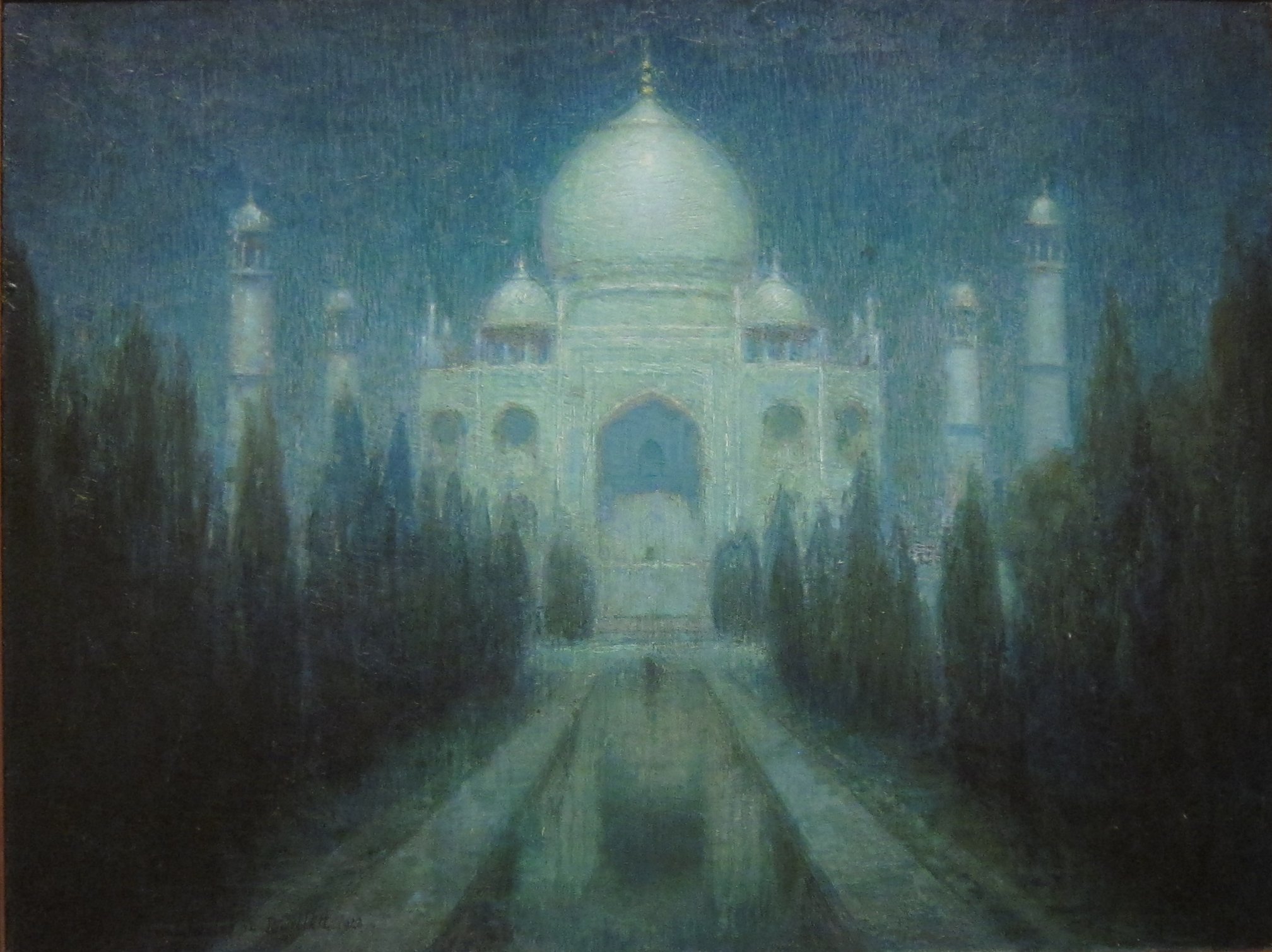 Taj Mahal by Moonlight