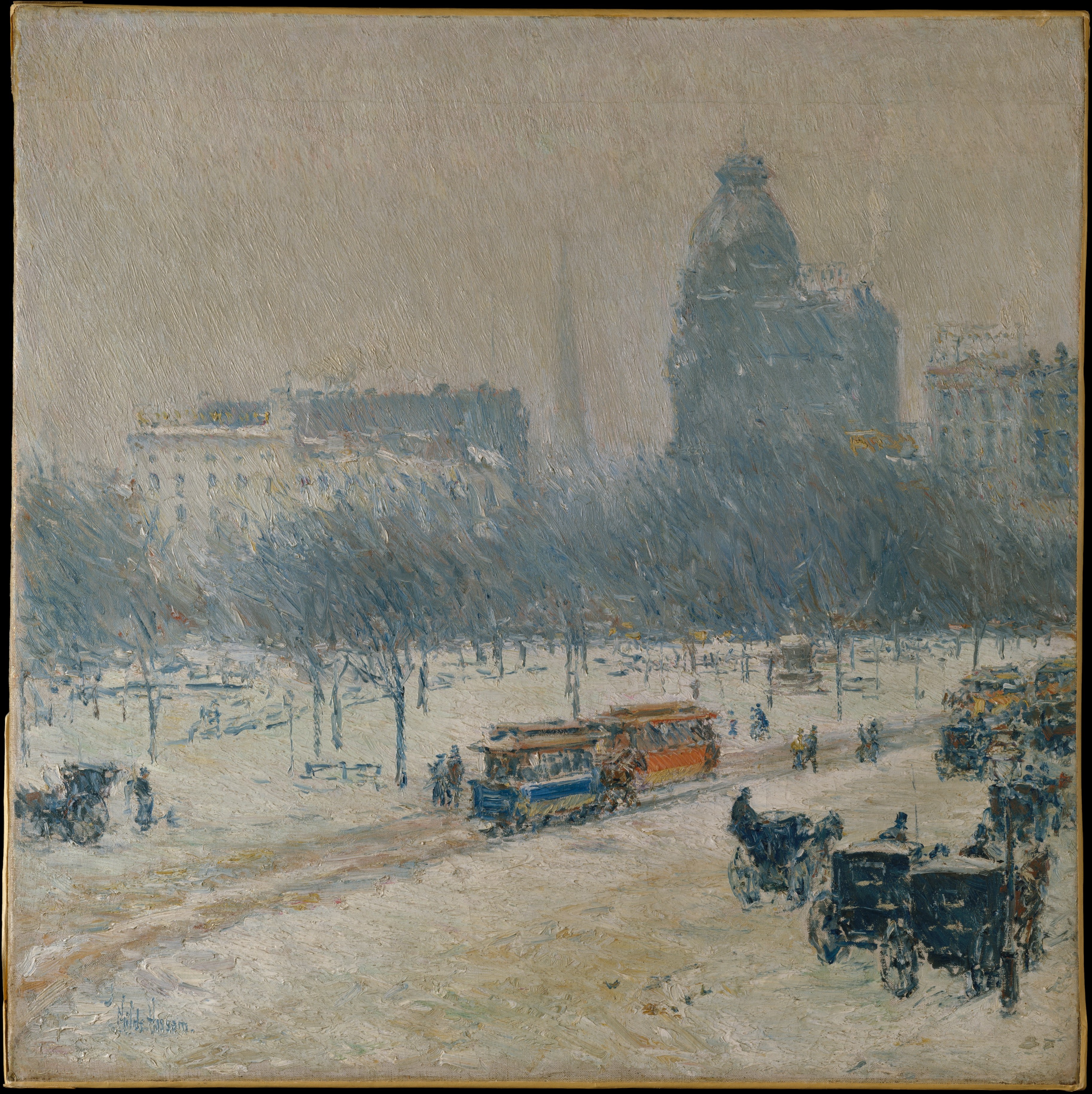 Winter in Union Square