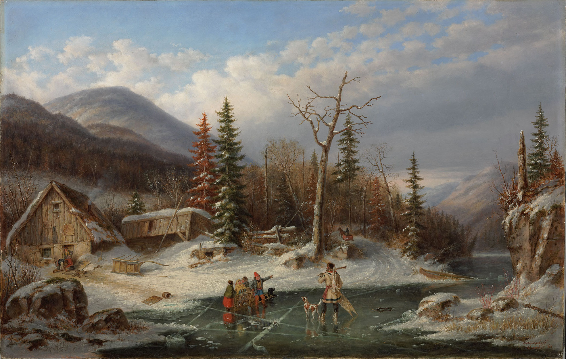 Winter Landscape, Laval