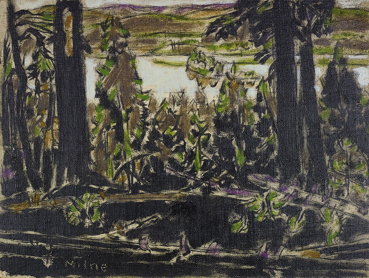 Painting Place: Brown and Black
