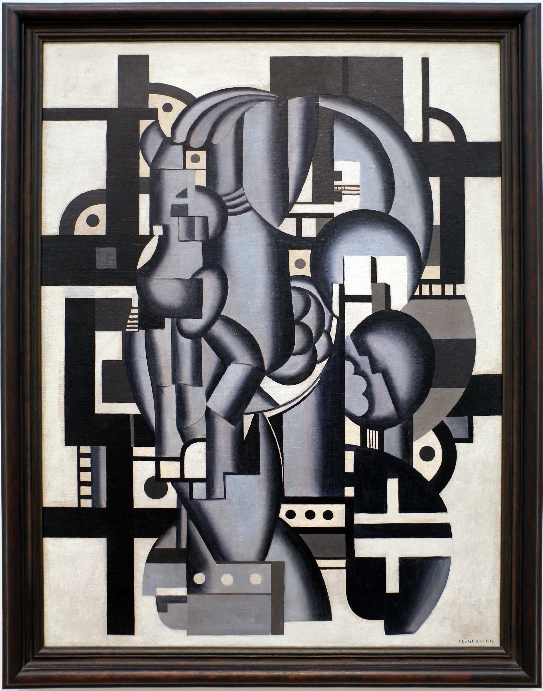 Composition in Blue