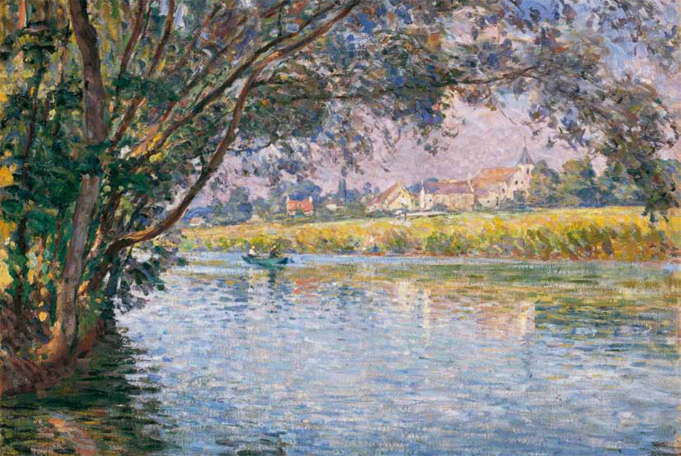 Banks of the RIver Marne near Montévrain