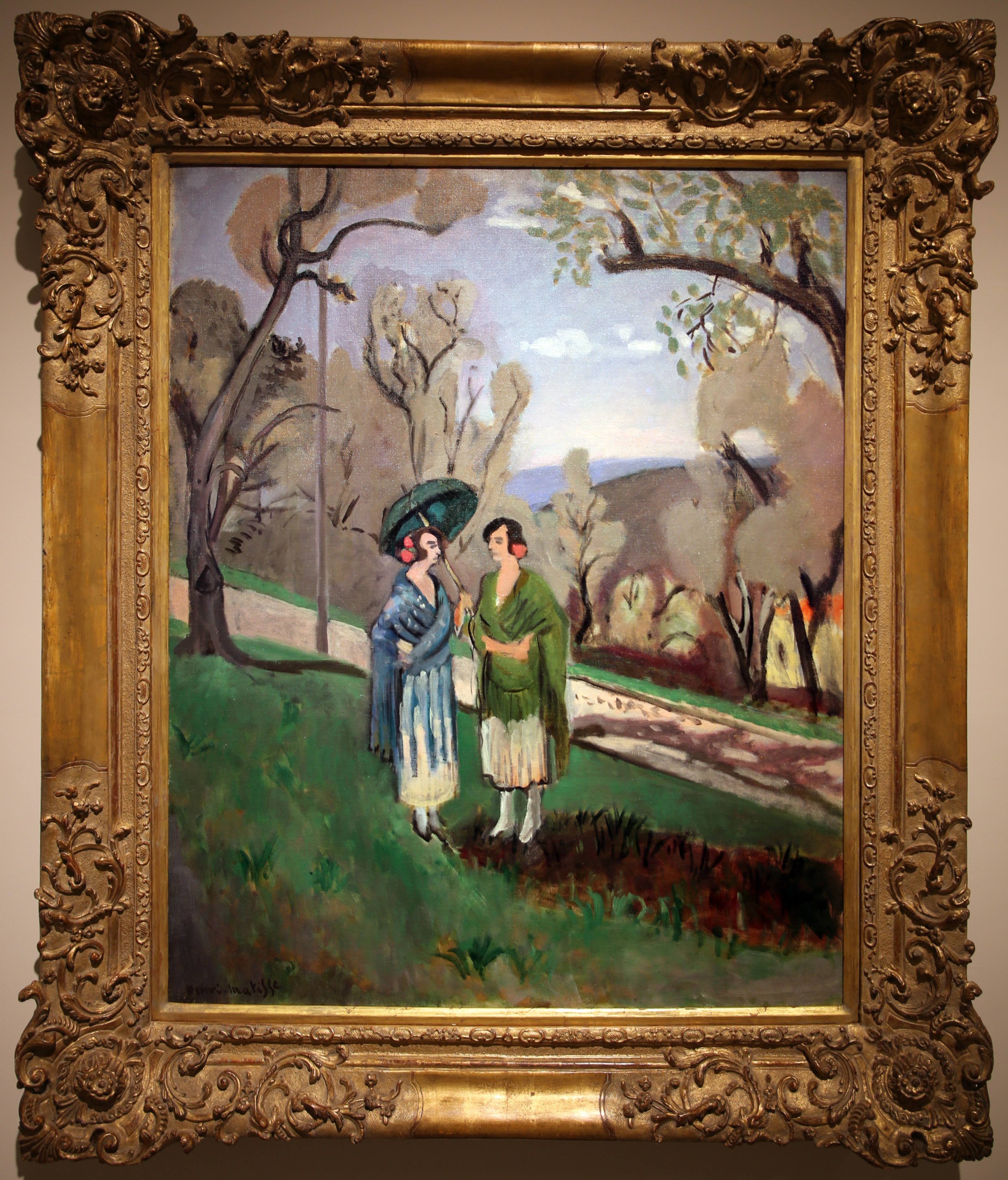 Conversation under the Olive Trees
