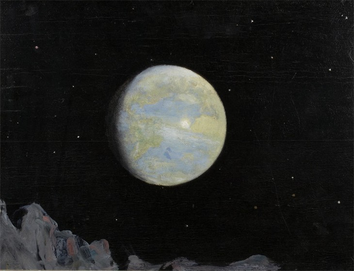 Earth as Seen from the Moon