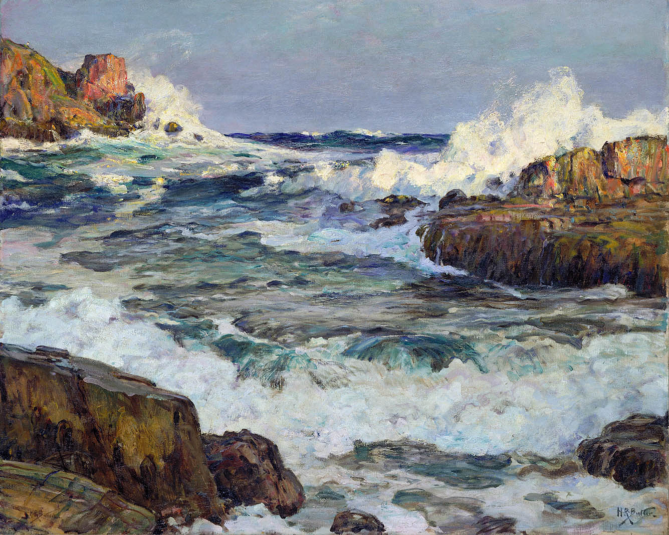 Clearing after September Gale--Maine Coast
