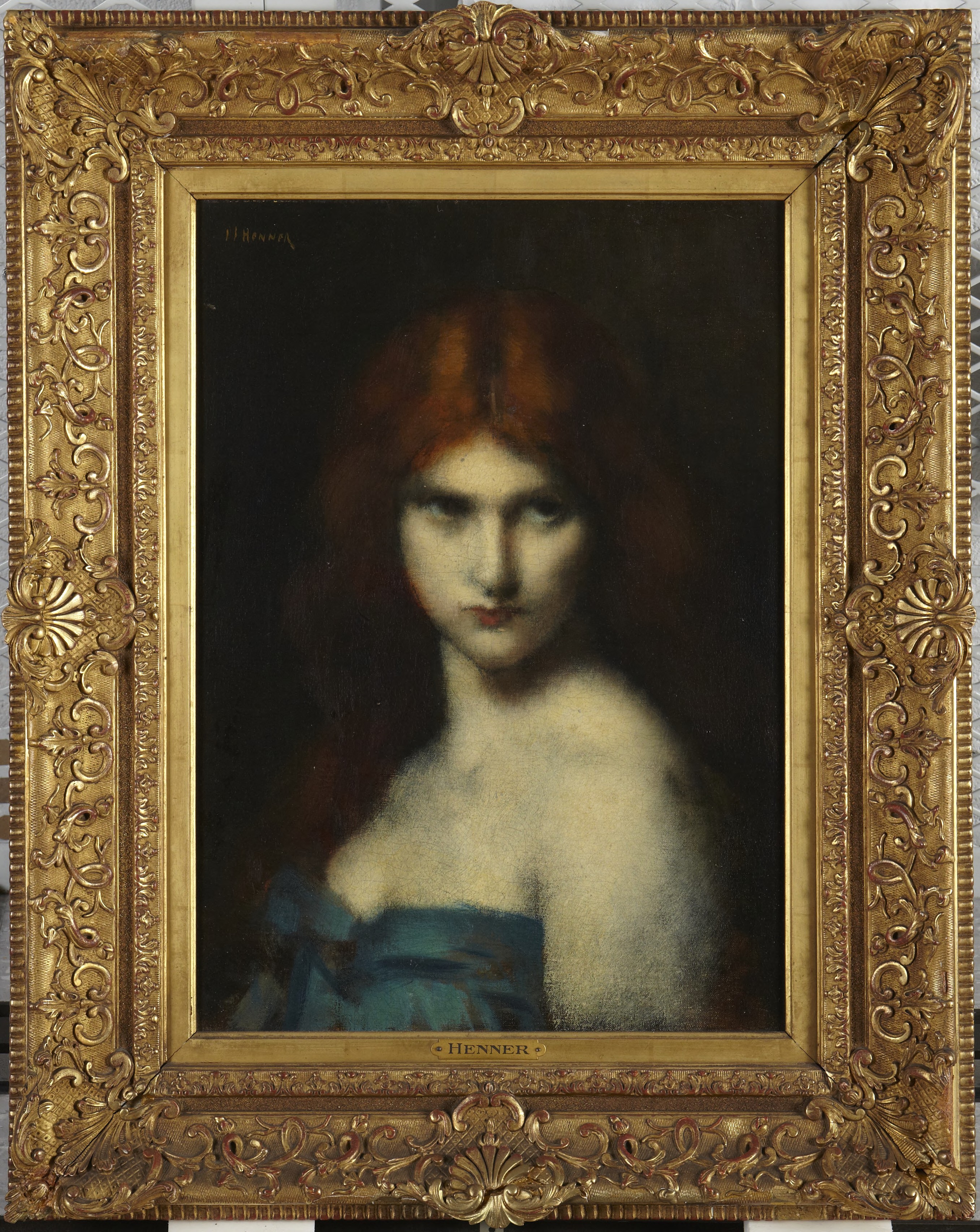 Study of a head of a woman