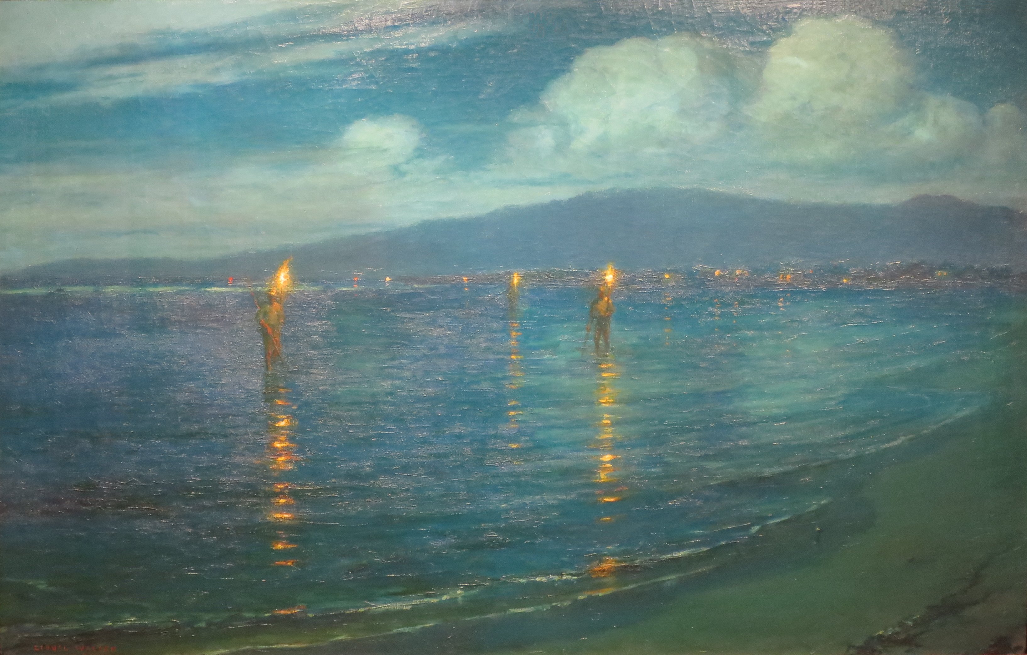 The Torchlight Fishermen, Waikiki