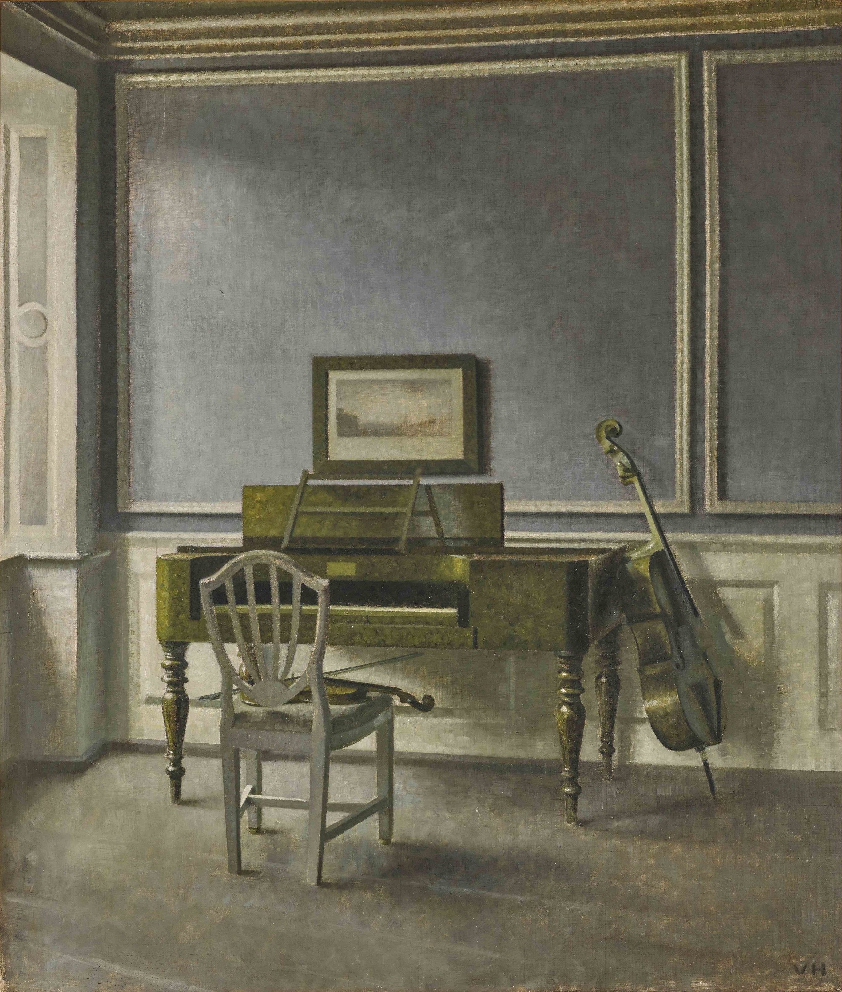 Interior. The Music Room, Strandgade 30