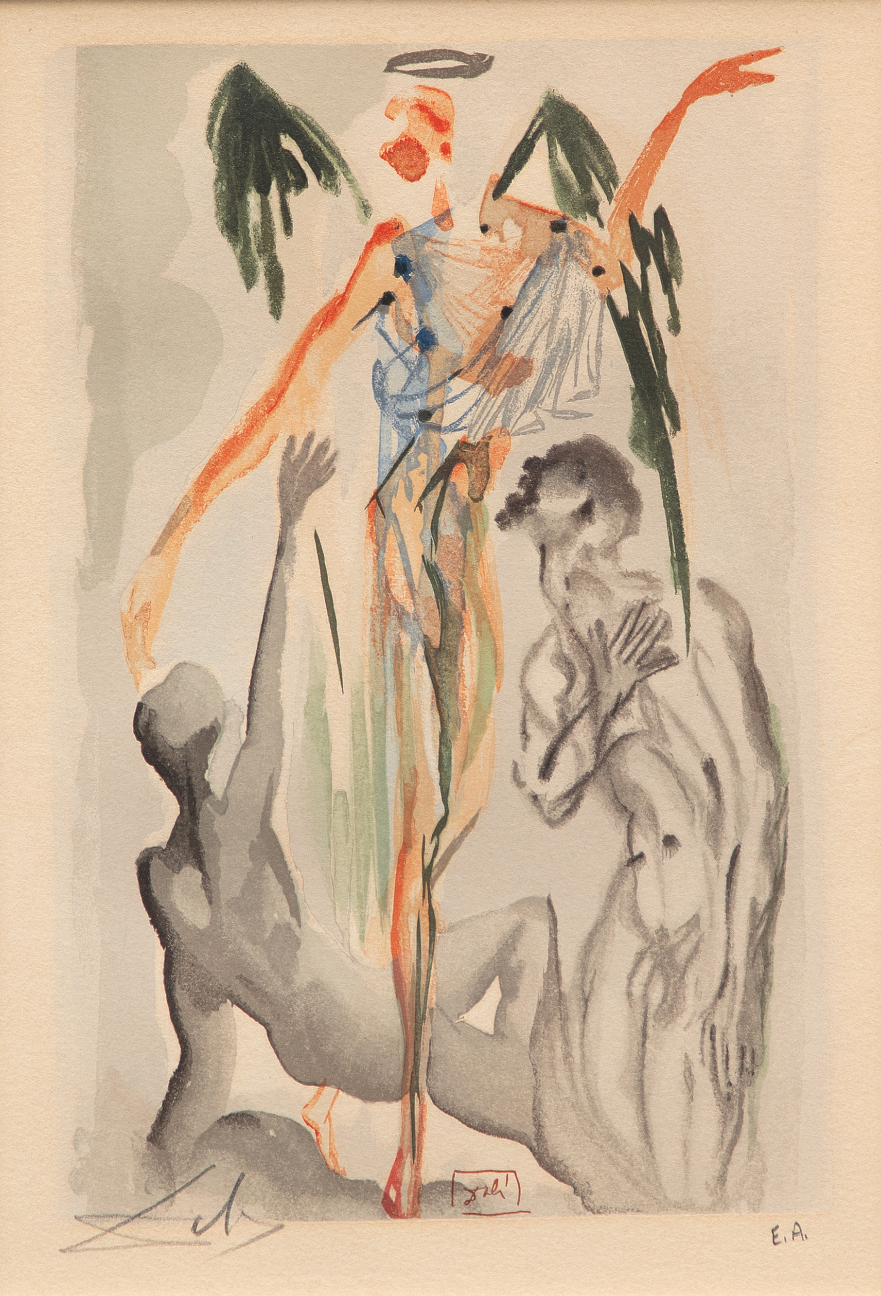 Le Paradis terrestre (La Divine Comédie, Purgatoire, Chant 32 / The Divine Comedy, Purgatory, Canto 32), 1960