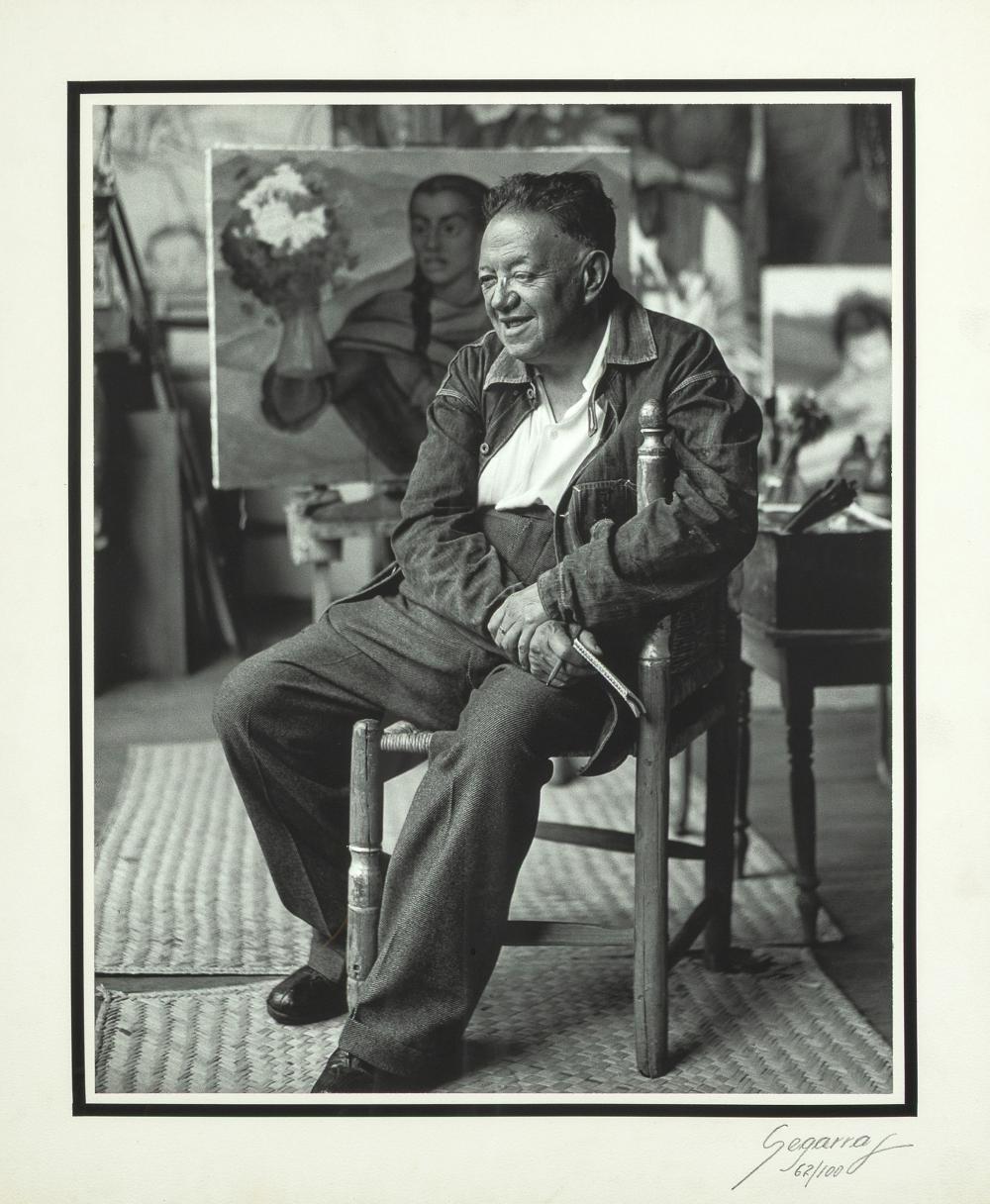 Enrique Segarra, El Artista (The Artist), A Portrait of Diego Rivera, 1945