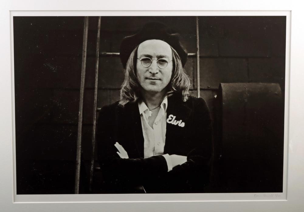 'Arms Folded' John Lennon, The Dakota, NYC, 1975